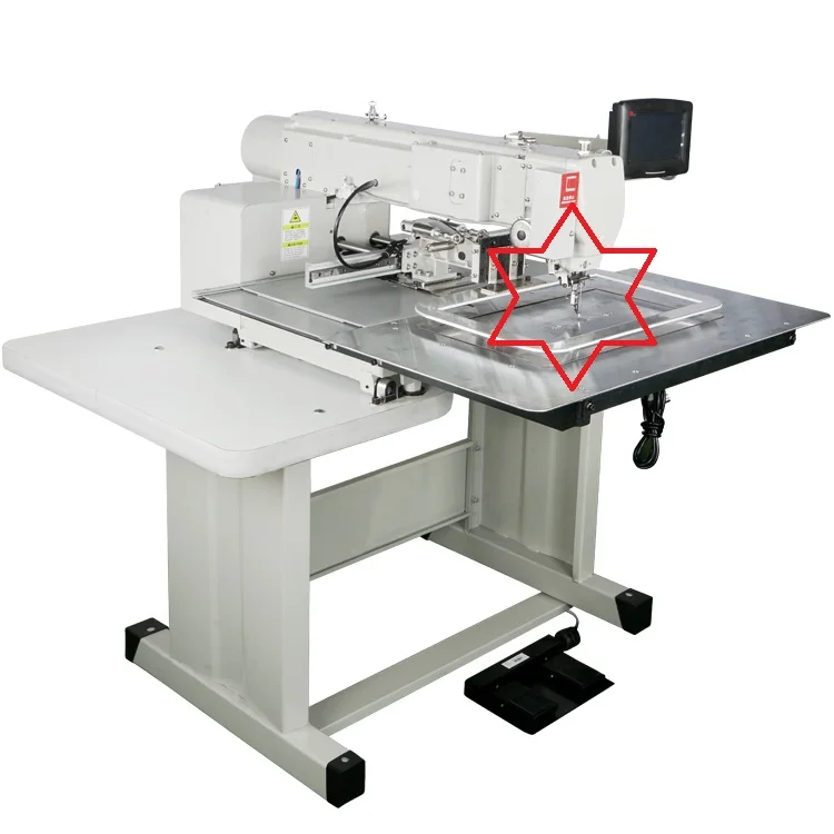 3520 Maquina De Coser Area Programable a Wedo Automatic Sew Label Attache Computer Pattern Sewing Machine for Sale