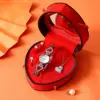 5 piece set-watch necklace earrings ring gift box-t118k-6
