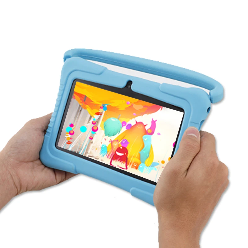 Cheap Roh Tablet Android Kids Tablet With WiFi Dual Camera 1GB 16GB Storage 1024 X 600 Touch Screen 7 Inch Children Tablet Pc
