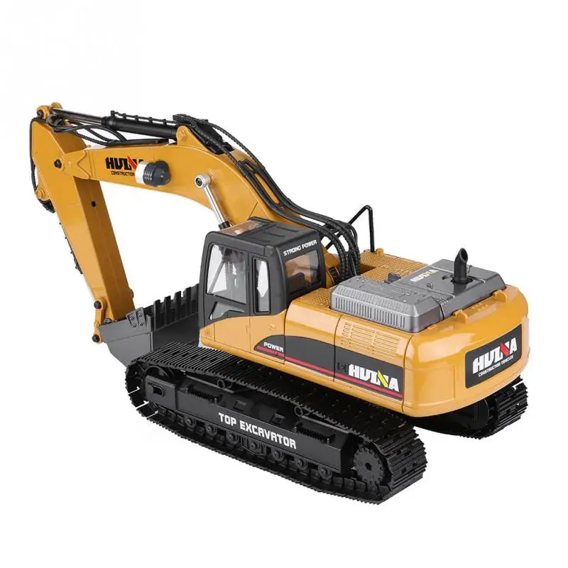 HUINA RC Excavator 4種類パーツ付き HUINA 1:14 22CH 2.4G RC Excavator Model 4-in-1 Alloy Remote