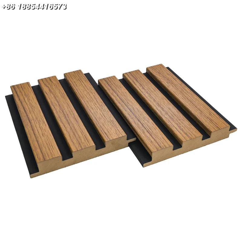 MDF Wall Cladding Panel Manufacturer Fluted PVC Slat Interior wall paneling interior decorative wall panels mdf wood trims