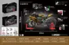 Caja de regalo dorada china - Set de 19 piezas de aleación con efecto spray Kawasaki H2R