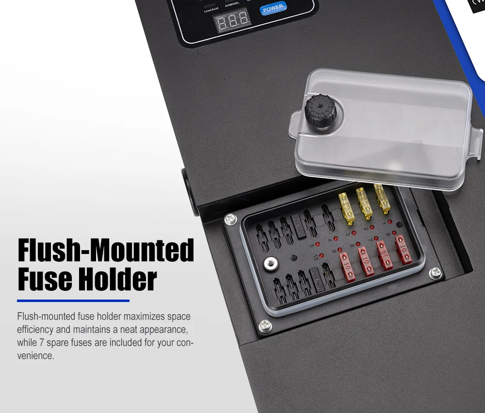 Atem Power 4x4 Auto Electrics Power Control Box 12v Equipment Control