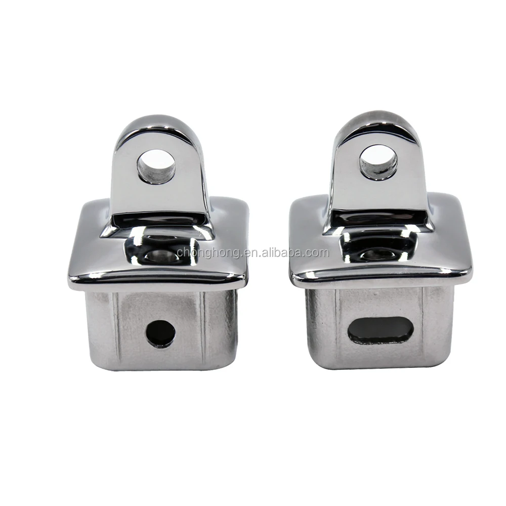 ステンレス鋼 AISI316 ヨット部品 鏡面仕上げ ビミニ金具 トップ