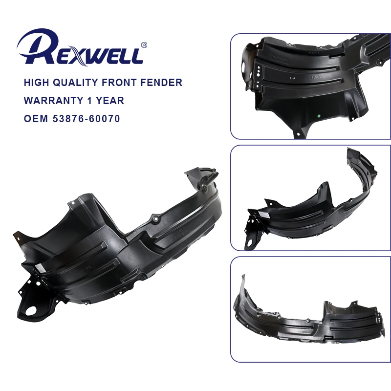 REXWELL OEM 53876-60070 - Inner Fender Liner for LEXUS LX570