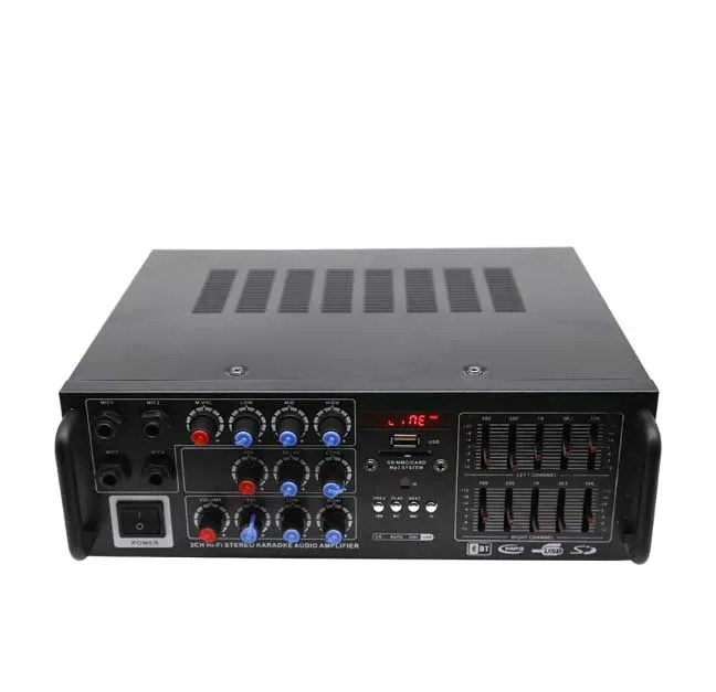 300W 2.0 Channel Mini Audio Car Amplifier Home Theatre System HiFi Stereo Subwoofer Independent Control Receiver Amplifier