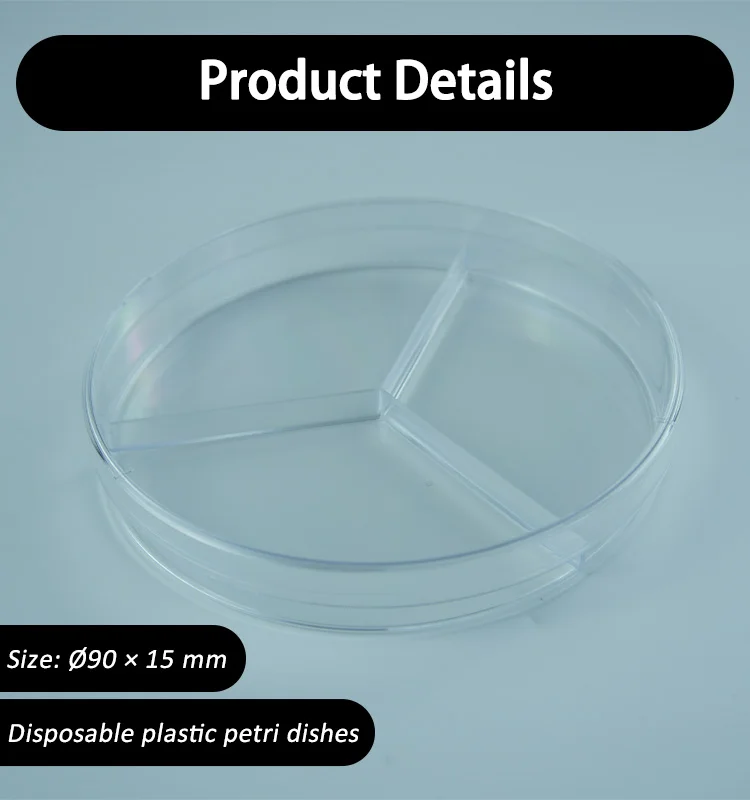 two compartment petri dish