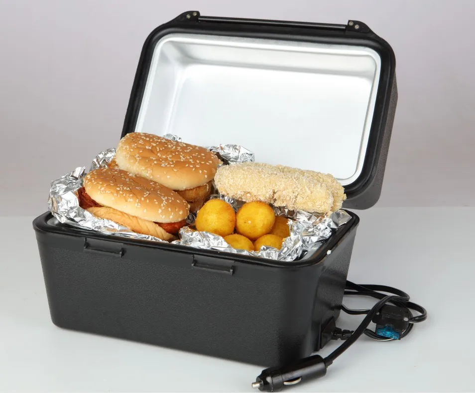 Truck Food Heater Storage Lunch Box Dc 12 Volt Electric Car Stove 12v