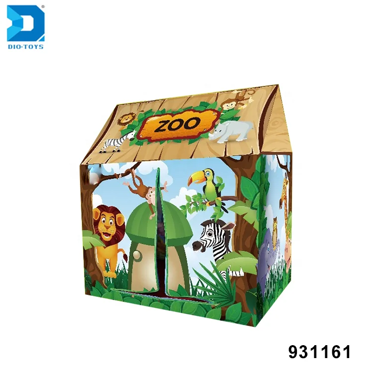 Zoo Design Activity Fun Toys Tent House 
