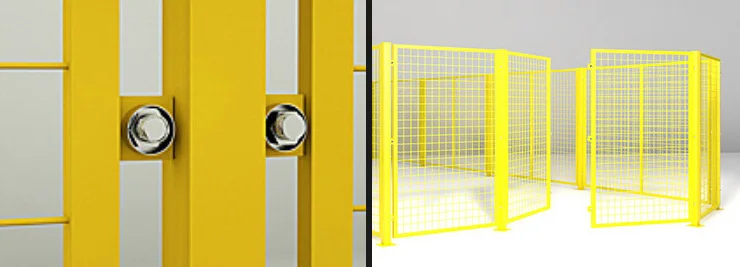 Robot Safety Fence Types Of Guarding Wire Machine Guard Panel - Buy ...