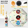 Polka-dot pom-pom-single layer-fully automatic cat claw-no round