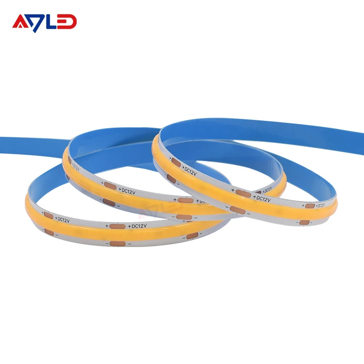 DC12V 24V Dimmable COB Led Strip Ribbon High Density Flexible Led Tape Light 480LEDs Warm/Nature/Cool White