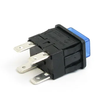 Baokezhen SC7097 square Push Button Switch 16a 250v T125 Push Button on off with Lock and Light