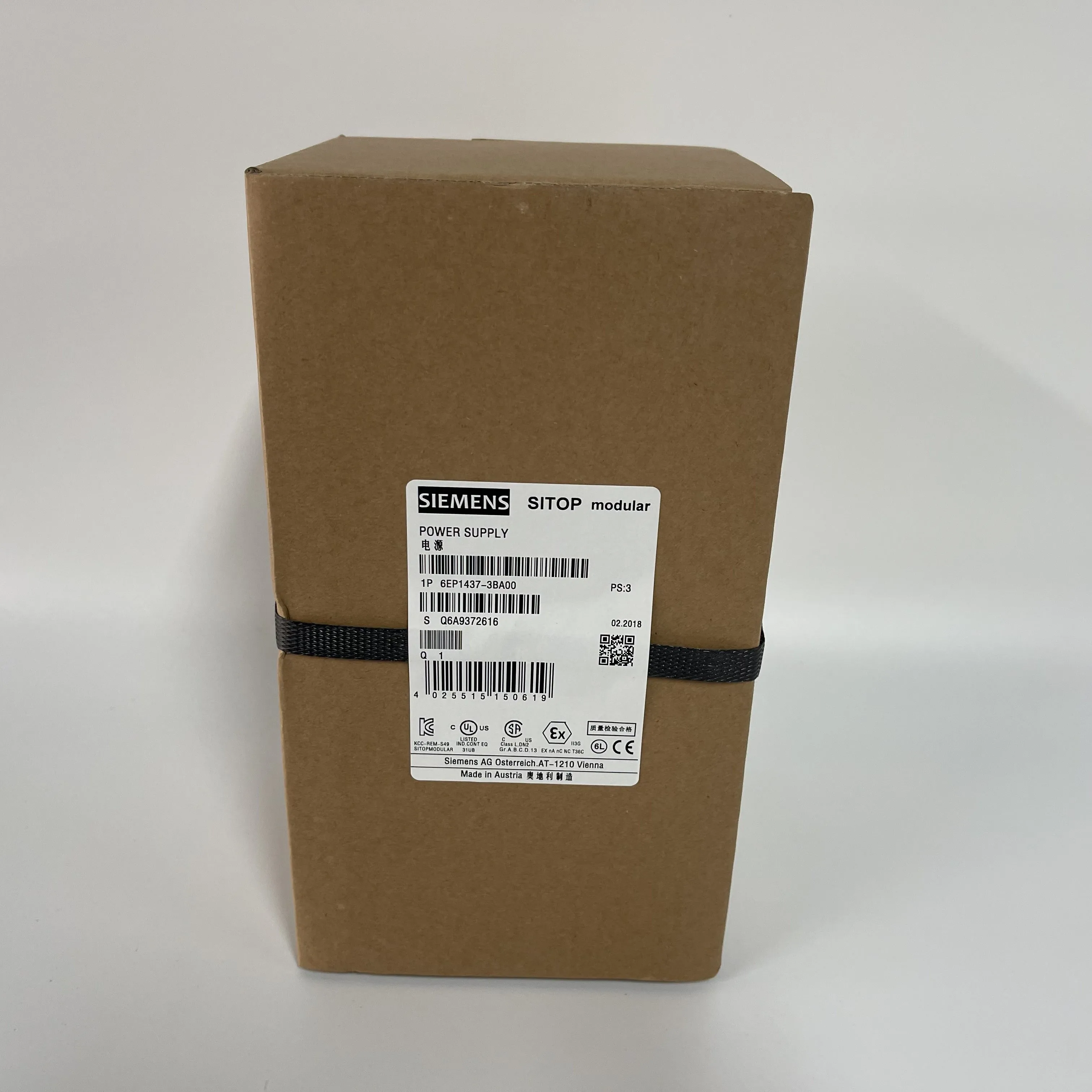 Siemens SITOP Modular Power Supply 6EP1437-3BA00 Siemens SITOP Modular Power Supply 6EP1437-3BA00