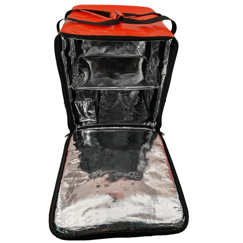 product custom big waterproof cooler bags for hot food delivery for pizza  hot food services mochila para delivery backpack-9
