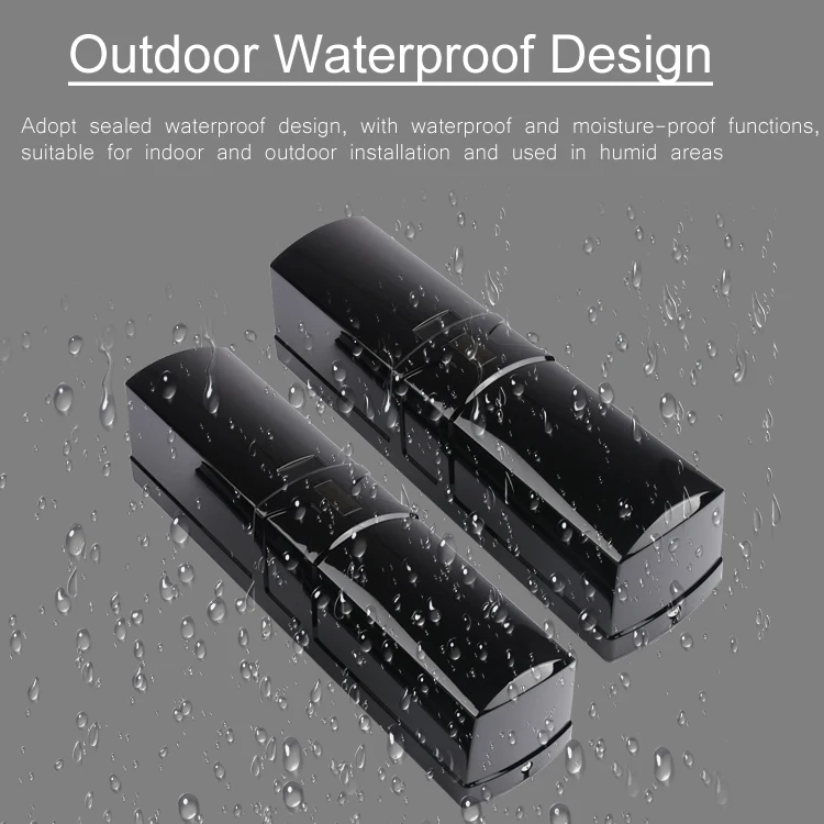 thumbnail image 2 of UHPPOTE Digital 4 Beams IR Infrared Barrier Detector Sensor For Home... 2 of 10