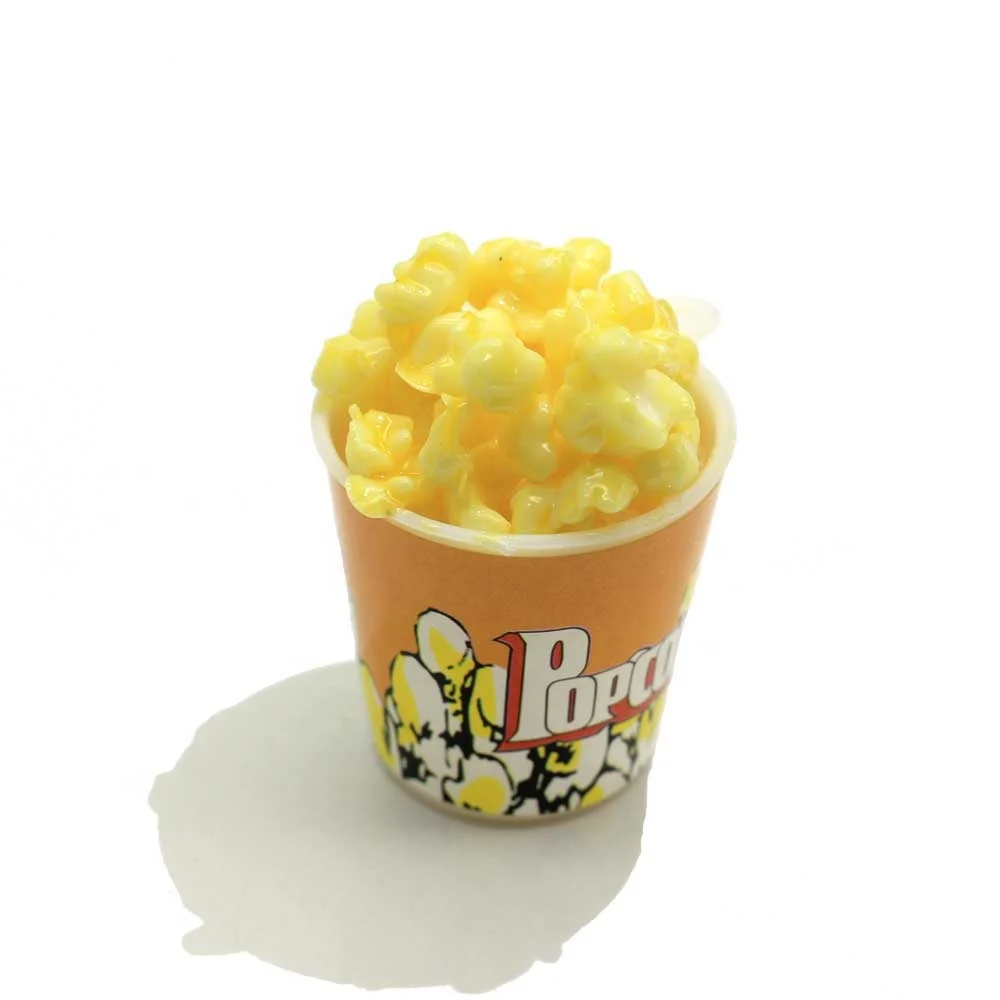 Wholesale 50PCS Little Popcorn 1:6 Scale Little Popcorn Bucket for Dollhouse Pretend Food Decor Photo Prop Toys for Children