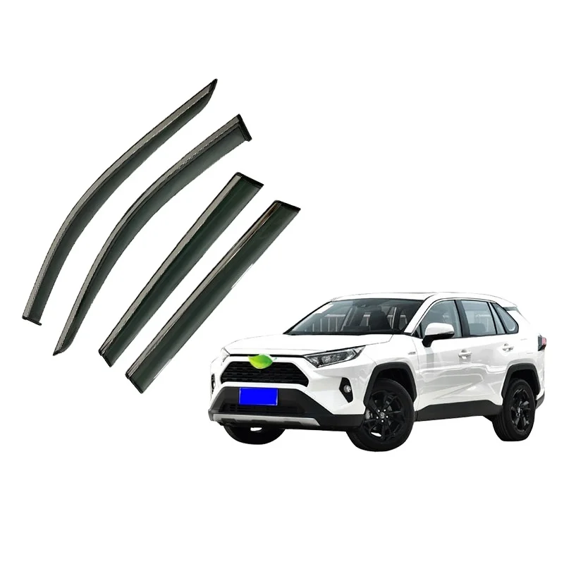 Injection PC Wind Shield for TOYOTA RAV4 Window Deflector Rain Shield Window Visor