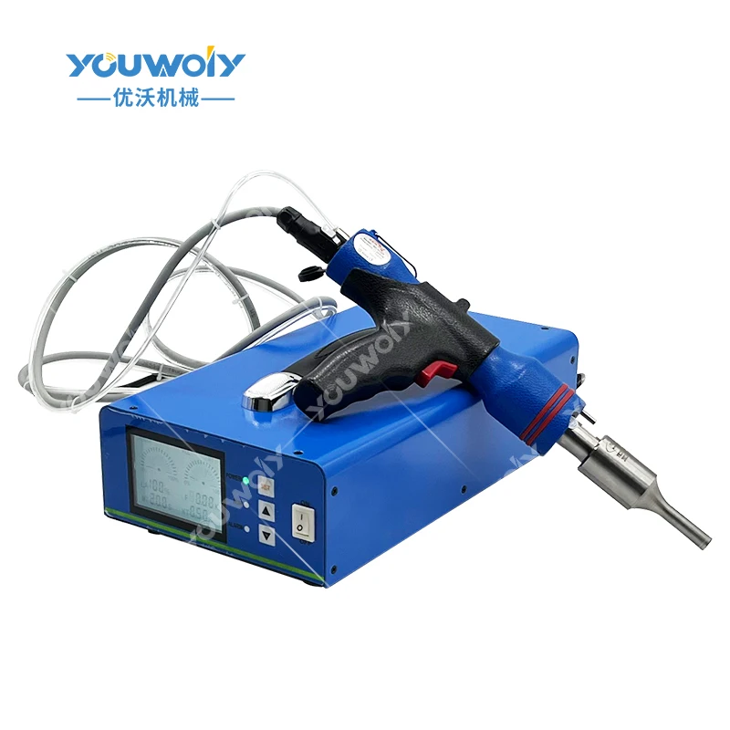 Digital Control Automatic Tracing Handheld Ultrasonic Piercing Welding Machine Auto Parts for Car Door Panel Welding