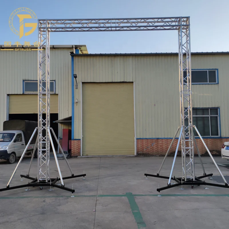 Outdoor Concert Estructura Structures Square Spigot Modular Stage Frame Aluminum Truss System for Event Hanging Speaker Lighting