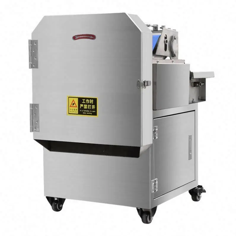 TEBAK Industrial Automatic Vegetable Slicer Machine Multi-Functional Potato Celery Cutter Equipment