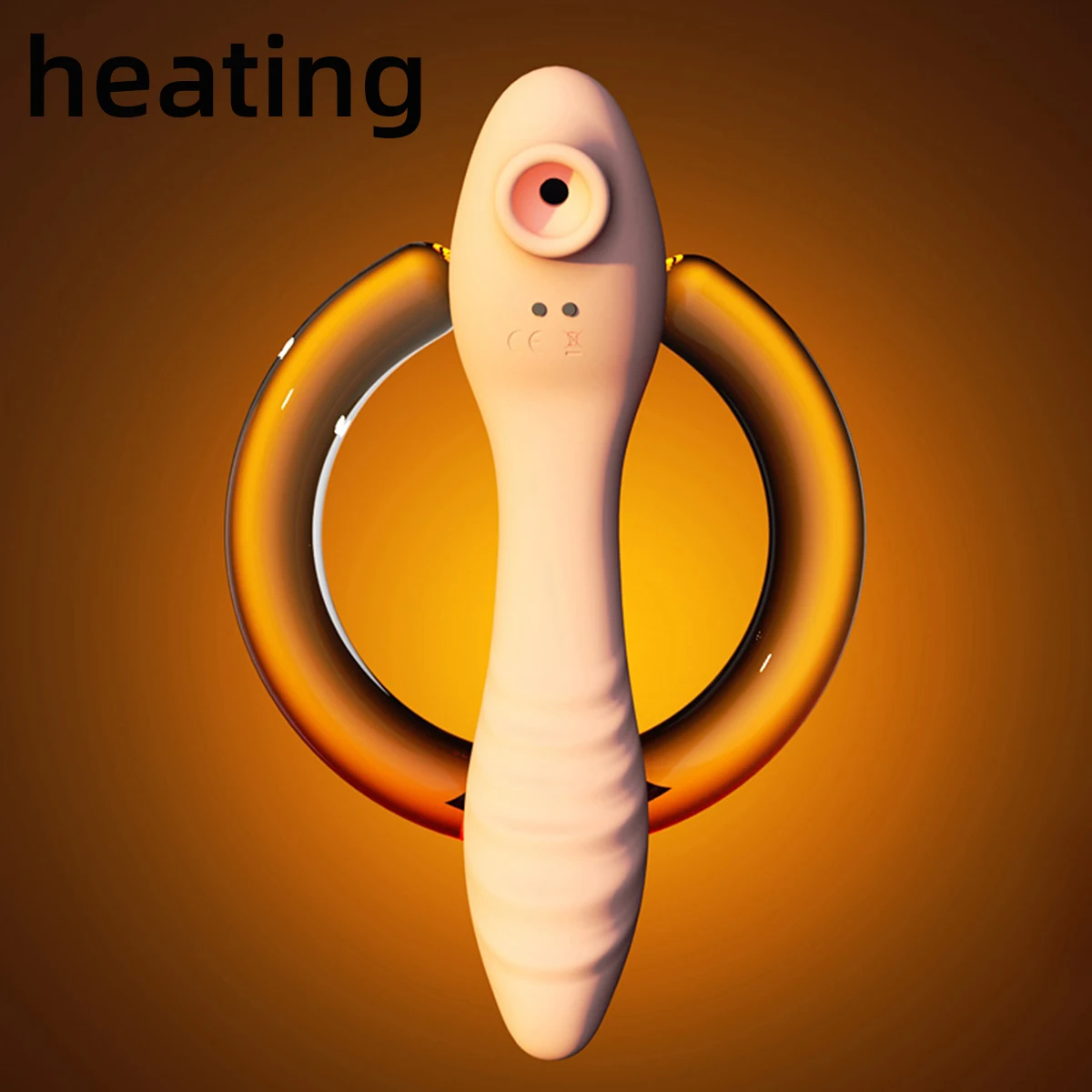 Klitoris-Nippel-Heiz-Saug-Vibrator, G-Punkt-Vibratoren Klitoris-Stimulation  Mit 10 Saug- und Vibrationsmodi Sexspielzeug fr Frauen