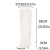 over the knee white