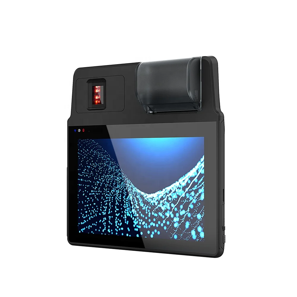 New Android 8Inch Rugged Biometric Tablet Bioemtric Device with Fingerprint Scanner Thermal Printer