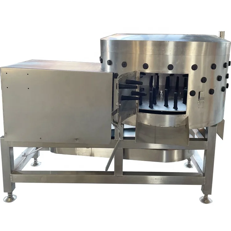 Continuous Chicken Feet Peeler Chicken and Duck Gizzard Peeling Machine