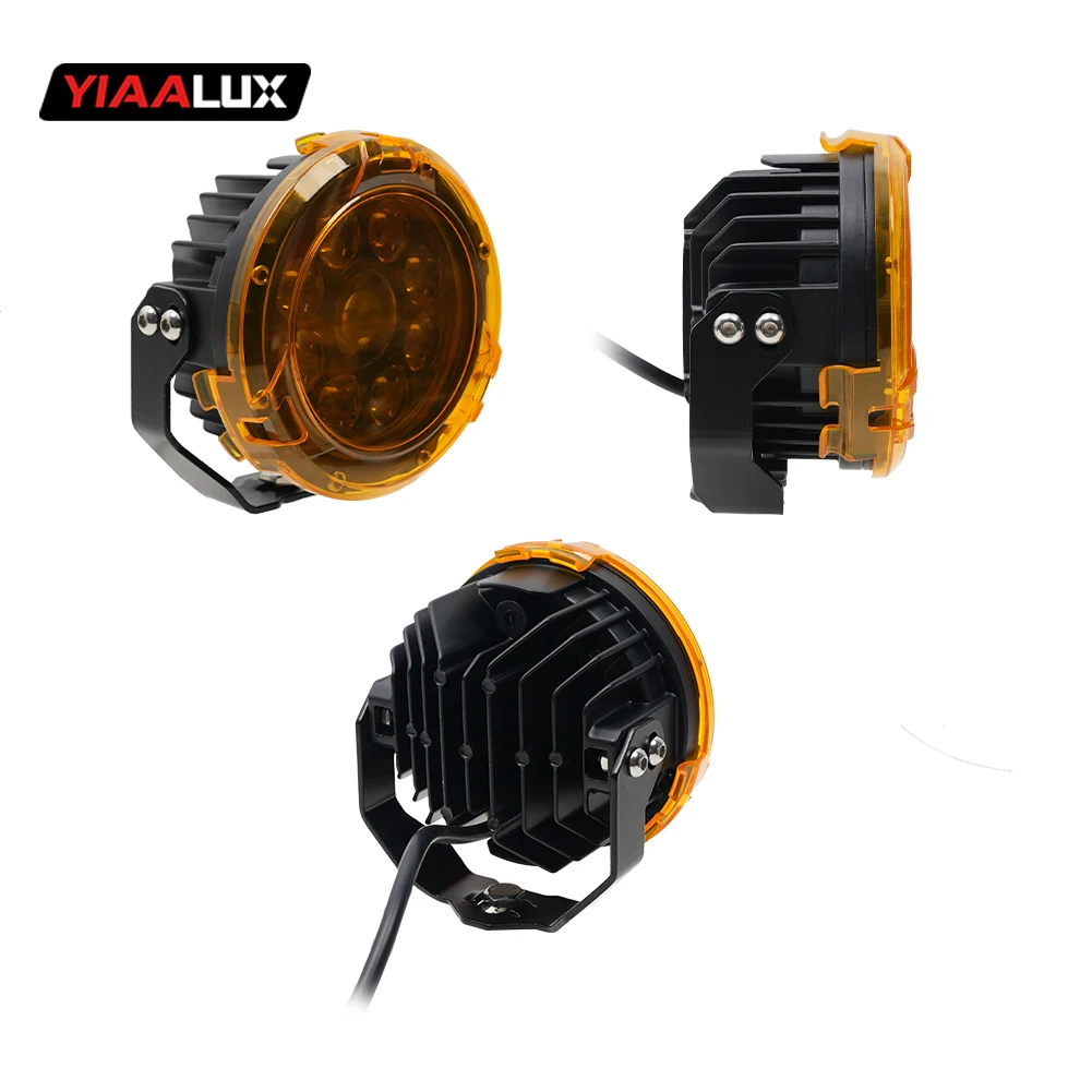 product spot and fog beam motorcycle external led headlamp 45 inch motorcycle headlight 3000k 6000k led light for motorcycle-3