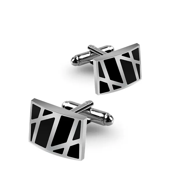 Personalized Father's Day Gifts Luxury Jewelry Stainless Steel Cufflinks for Men for Engagement