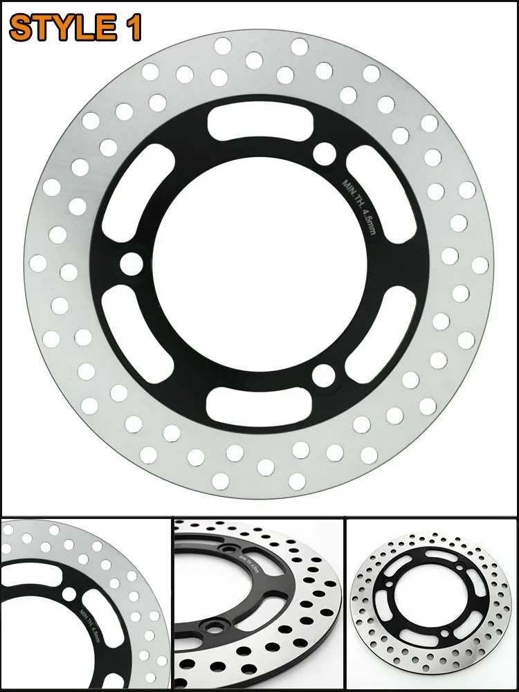 CUSTOMMOTORPARTS Front Brake Disc Rotor For Kawasaki Ninja EX250 / 250R 2008-2012