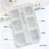 6-Slot Steel Balls #Silver (0.6-0.8-1.0mm)