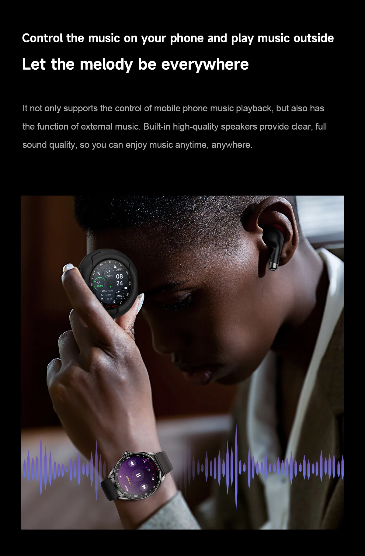 2 In 1 Smartwatch With Tws Earphones 1.46-inch Bt Call Heart Rate Sleep Tracker Voice Assistant Music Playback Smart Watch 2025 - Buy Smart Watch With Earbuds 2 In 1 Tws Earphones Smartwatch Wireless Headphones