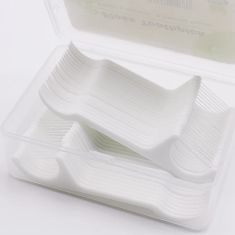 Высококачественная натуральная клейкая зубная нить, лидер продаж