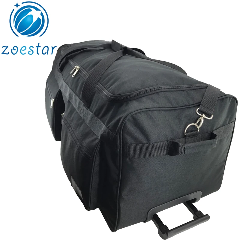 Travel  Carry-on Wheeled Luggage Weekend Rolling Trolley Duffle Bag with 2 Wheels Large Capacity supplier