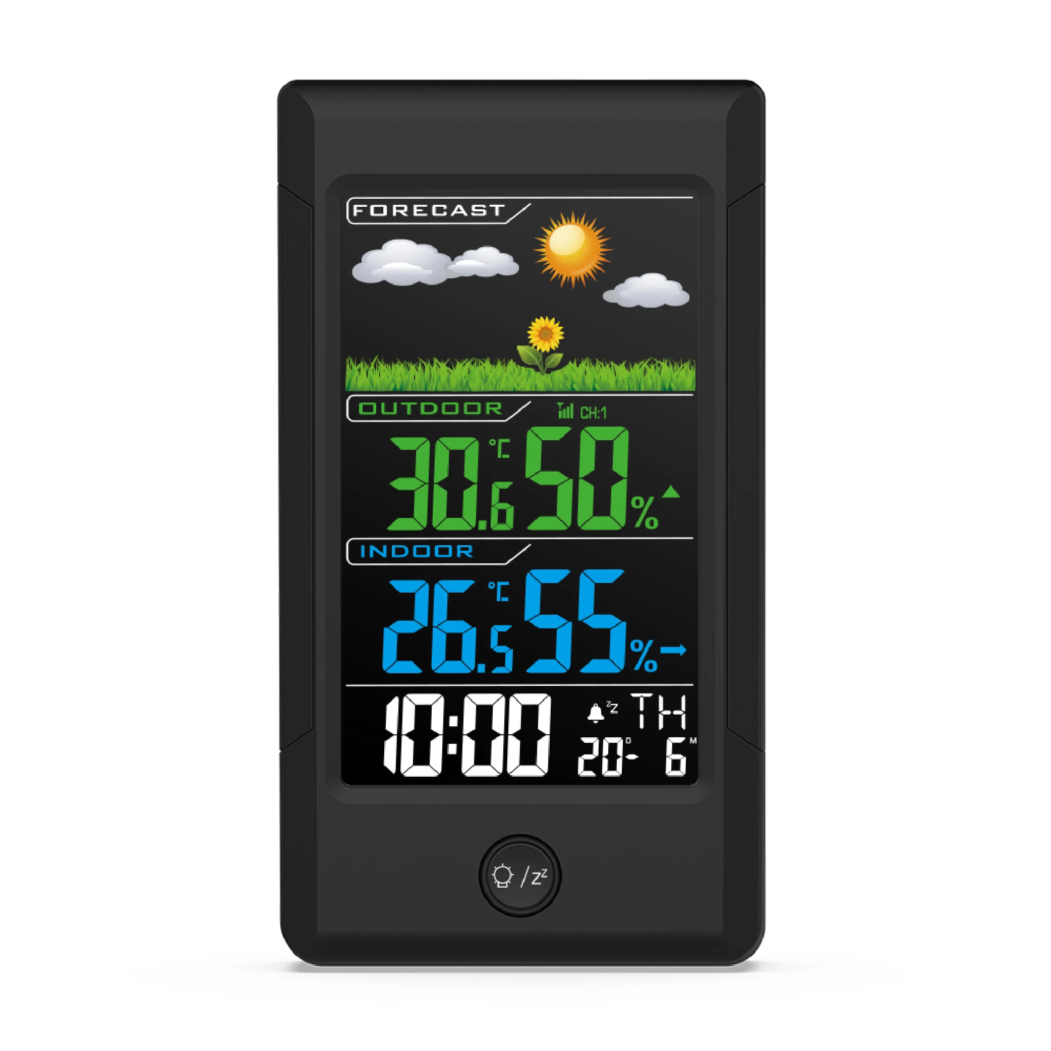 Ewetime Wireless Thermo-Hygrometer Weather Station