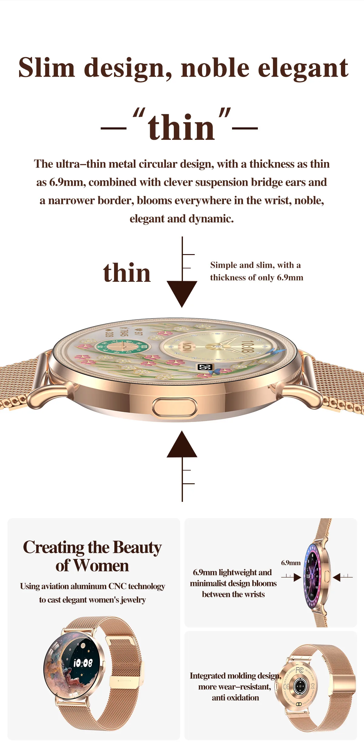 If you are searching for a supplier of a product with perfect quality control and highly competitive prices, which gives you an advantage in expanding your local market, then contact us now!  Competitive suppliers of  H06 Smartwatch Ultra Thin 1.32inch Amoled Screen IP67 Waterproof BT Call Heart Rate Sports Health 2026 Relojes Smart Watch Woman