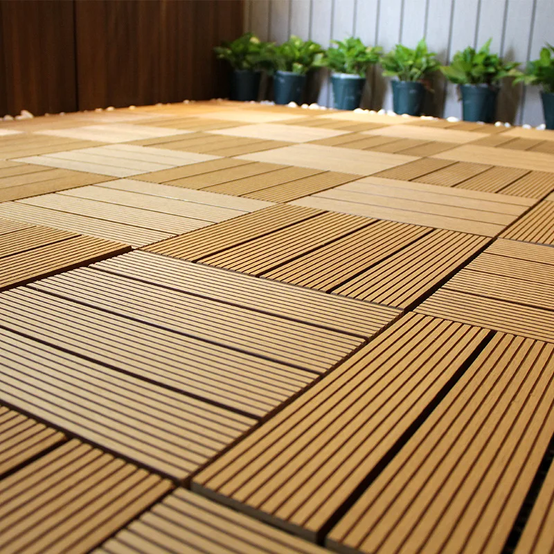 Hot Sell Wpc Decking Waterproof Floor Outdoor Deck Interlocking Wpc