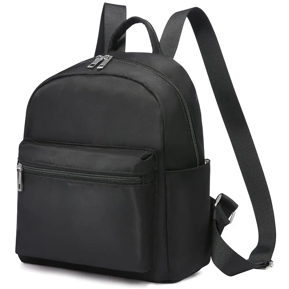 black mini backpack amazon Cusangel For womens, black backpack Purse,10L Synthetic Leather Cute Small Backpack with Pockets,Travel Fashion Backpack,Ladies Shoulder Bags This Personalized Neoprene Backpack is a great way to keep all of your items in one place Amazon.com: Girls Black Mini Backpack