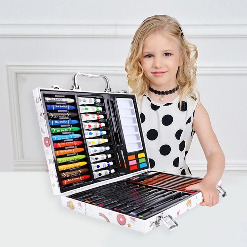 Набор 2024 карандашей для рисования в подарок 68 шт.