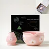 Zxl concave mouth powder bowl stand flower figure style one