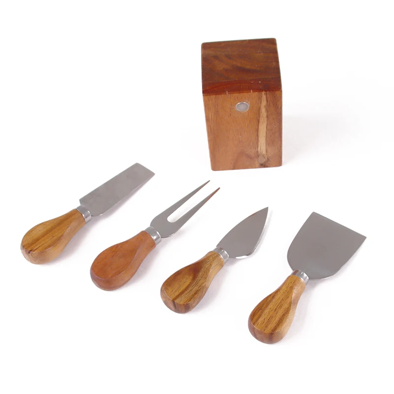 Wholesale High Quality Acacia Wood Cheese Knife Set With Best Price Buy Cheese Knife Set Gold
