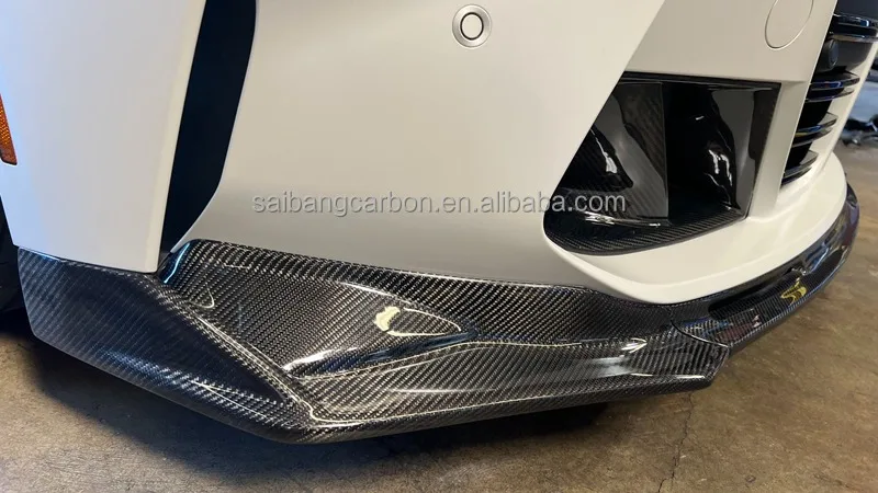 Carbon Fiber Front Lip Laptor tyle For BMW M3 F80 Carbon Fiber Front