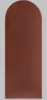 Esterilla de yoga de PU color chocolate