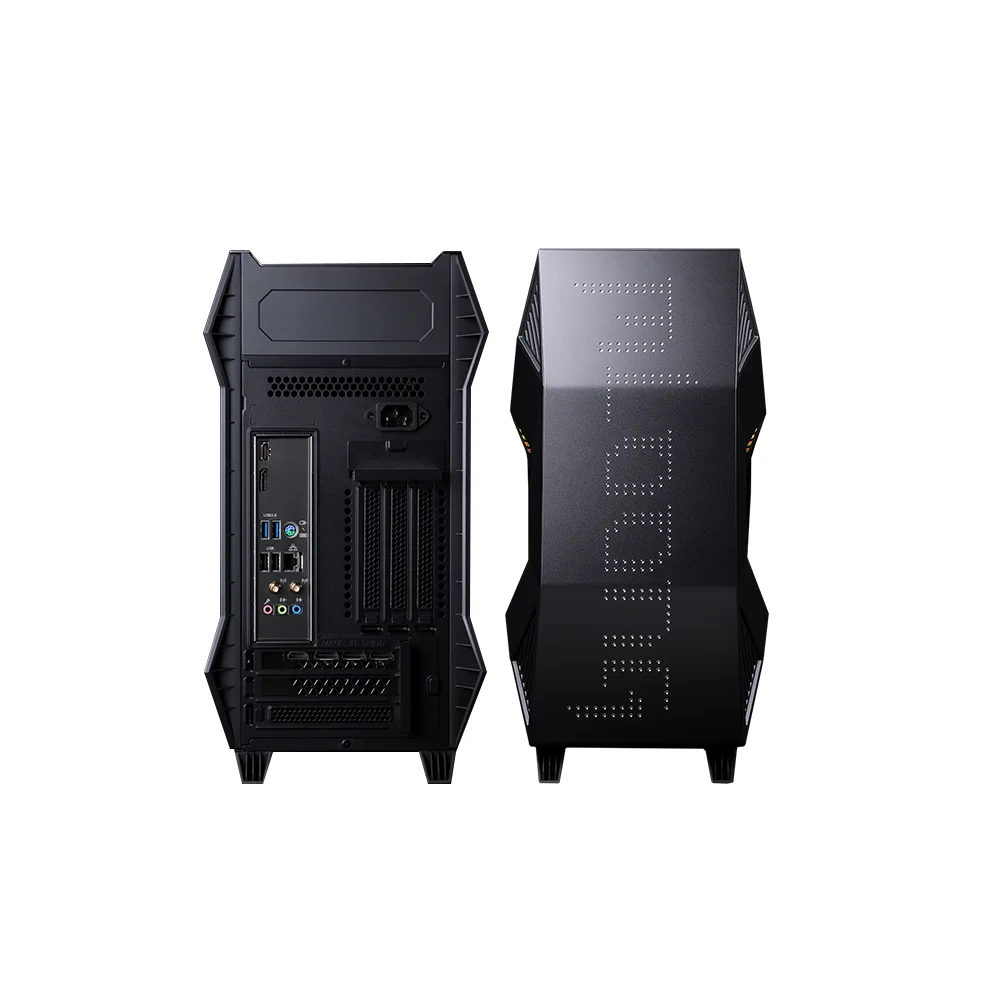 MLOONG Desktop Casing Computer Case ITX MATX Computer Case Mid Tower Cube Computer Case
