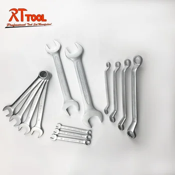 6-32mm CRVフレキシブルラチェットレンチセットオープンエンドレンチと