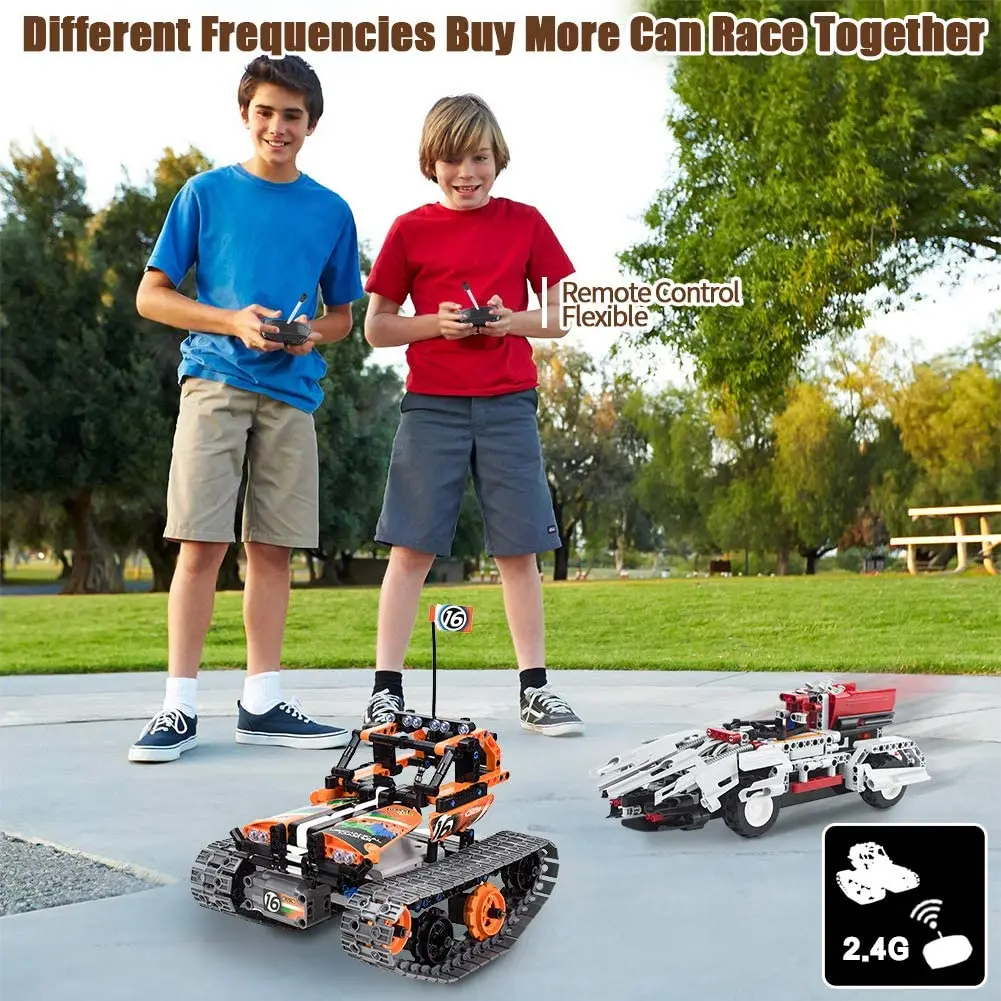 EDUCIRO STEM Project Robot Building Toys (433 Pieces), Christmas Birthday  Gift idea for Kids Boys Girls 8-12-14, Remote Control & APP Programmable