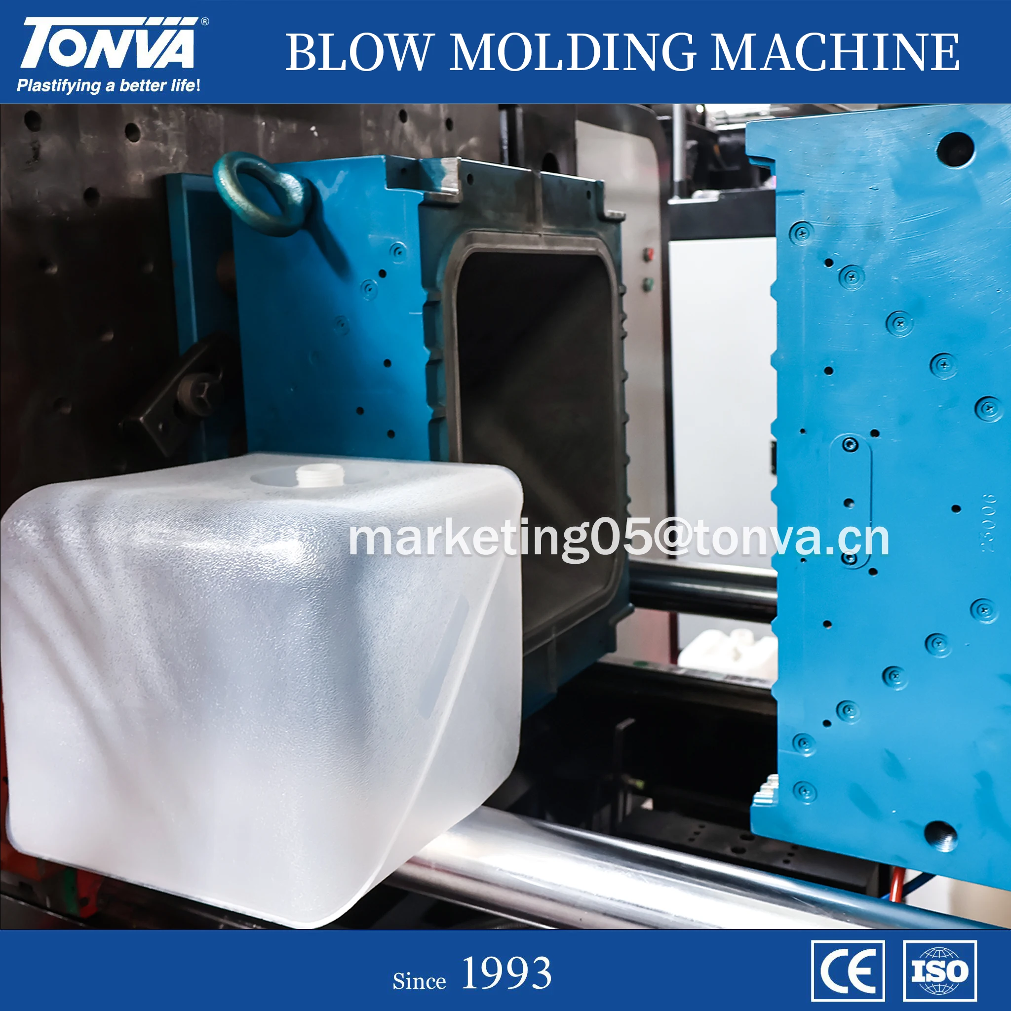 Plastic LDPE Medical Cubitainer Collapsible Water Container Blow Molding Making Machine