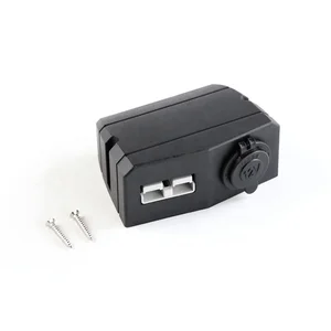 12V Cigarettes Forklift Power Plug Battery Terminal Plug Connector Flush Surface Mounting Bracket Panel Socket Marine RV Caravan